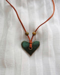 Heart Ceramic Necklace