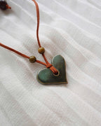 Heart Ceramic Necklace