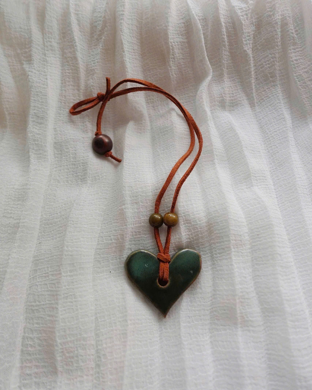 Heart Ceramic Necklace