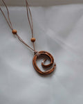 Spiral Ceramic Necklace