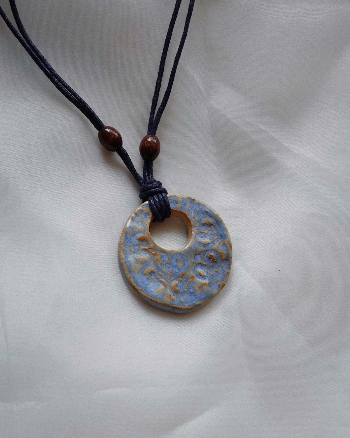 Pastel Ornament Ceramic Necklace